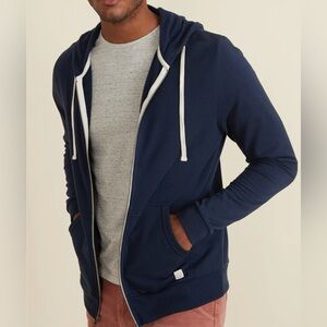 Marine Layer Navy Afternoon Full Zip Hoodie XL NWOT